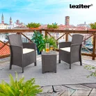Leziter Lima műrattan karfás szék cappuccino LBILSZ-TA