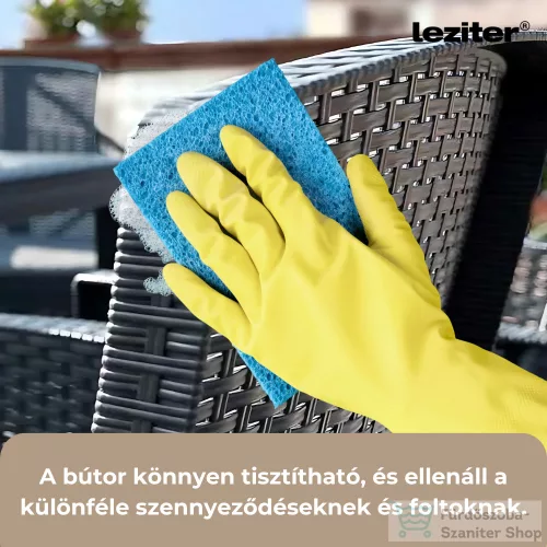 Leziter Lima műrattan karfás szék cappuccino LBILSZ-TA