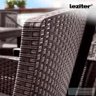 Leziter Lima műrattan karfás szék cappuccino LBILSZ-TA