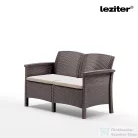 Leziter Venus 2 üléses kerti kanapé cappuccino LBIV2K-TA