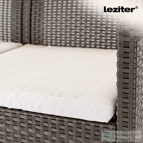 Leziter Venus 2 üléses kerti kanapé cappuccino LBIV2K-TA