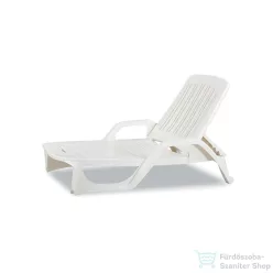 Leziter Miami napozóágy fehér LBM-WHT