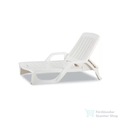 Leziter Miami napozóágy fehér LBM-WHT