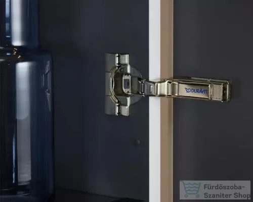 Duravit L-CUBE 70x80 cm-es, 2 ajtós felső szekrény, matt betonszürke LC116700707