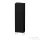 Duravit L-CUBE 132x40x24,3 cm-es, fali, 1 ajtós kiegészítő bútor láb nélkül, balos, matt fekete tölgy LC1168L1616