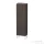 Duravit L-CUBE 132x40x24,3 cm-es, fali, 1 ajtós kiegészítő bútor láb nélkül, balos, sötét kefélt tölgy (furnér) LC1168L7272