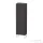 Duravit L-CUBE 132x40x24,3 cm-es, fali, 1 ajtós kiegészítő bútor láb nélkül, balos, szupermatt grafit LC1168L8080