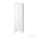 Duravit L-CUBE 132x40x24,3 cm-es, fali, 1 ajtós kiegészítő bútor láb nélkül, balos, lakkozott fényes fehér LC1168L8585