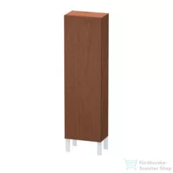   Duravit L-CUBE 132x40x24,3 cm-es, fali, 1 ajtós kiegészítő bútor láb nélkül, jobbos, amerikai dió (furnér) LC1168R1313