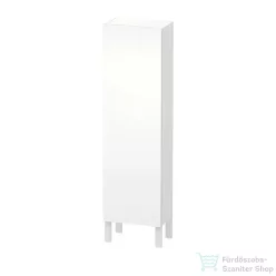   Duravit L-CUBE 132x40x24,3 cm-es, fali, 1 ajtós kiegészítő bútor láb nélkül, jobbos, matt fehér LC1168R1818