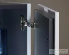 Duravit L-CUBE 132x40x24,3 cm-es, fali, 1 ajtós kiegészítő bútor láb nélkül, jobbos, matt fehér LC1168R1818