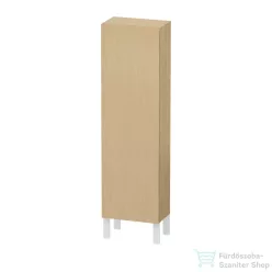   Duravit L-CUBE 132x40x24,3 cm-es, fali, 1 ajtós kiegészítő bútor láb nélkül, jobbos, natúr tölgy LC1168R3030