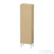 Duravit L-CUBE 132x40x24,3 cm-es, fali, 1 ajtós kiegészítő bútor láb nélkül, jobbos, natúr tölgy LC1168R3030