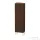 Duravit L-CUBE 132x40x24,3 cm-es, fali, 1 ajtós kiegészítő bútor láb nélkül, jobbos, kefélt dió (furnér) LC1168R6969