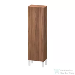   Duravit L-CUBE 132x40x24,3 cm-es, fali, 1 ajtós kiegészítő bútor láb nélkül, jobbos, matt dió LC1168R7979