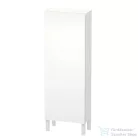 Duravit L-CUBE 132x50 cm-es, 1 ajtós félmagas szekrény láb nélkül, balos, matt fehér LC1169L1818