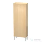 Duravit L-CUBE 132x50 cm-es, 1 ajtós félmagas szekrény láb nélkül, balos, mediterrán tölgy furnér LC1169L7171