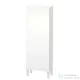 Duravit L-CUBE 132x50 cm-es, 1 ajtós félmagas szekrény láb nélkül, jobbos, matt fehér LC1169R1818