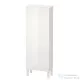 Duravit L-CUBE 132x50 cm-es, 1 ajtós félmagas szekrény láb nélkül, jobbos, lakkozott fényes fehér LC1169R8585