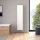 Duravit L-CUBE 176x40x24,3 cm-es, fali, 1 ajtós kiegészítő bútor láb nélkül, balos, matt fehér LC1170L1818