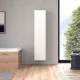 Duravit L-CUBE 176x40x24,3 cm-es, fali, 1 ajtós kiegészítő bútor láb nélkül, balos, matt fehér LC1170L1818