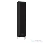 Duravit L-CUBE 176x40x24,3 cm-es, fali, 1 ajtós kiegészítő bútor láb nélkül, balos, lakkozott fényes fekete LC1170L4040