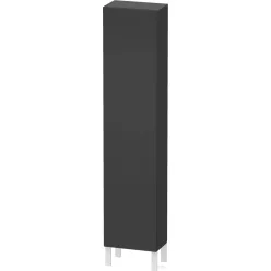   Duravit L-CUBE 176x40x24,3 cm-es, fali, 1 ajtós kiegészítő bútor láb nélkül, balos, matt grafit LC1170L4949
