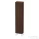 Duravit L-CUBE 176x40x24,3 cm-es, fali, 1 ajtós kiegészítő bútor láb nélkül, balos, matt kefélt dió (furnér) LC1170L6969