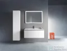 Duravit L-CUBE 176x40x24,3 cm-es, fali, 1 ajtós kiegészítő bútor láb nélkül, balos, lakkozott fényes fehér LC1170L8585