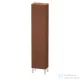 Duravit L-CUBE 176x40x24,3 cm-es, fali, 1 ajtós kiegészítő bútor láb nélkül, jobbos, amerikai dió furnér LC1170R1313