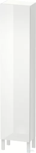 Duravit L-CUBE 176x40x24,3 cm-es, fali, 1 ajtós kiegészítő bútor láb nélkül, jobbos, fényes fehér LC1170R2222