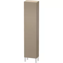  Duravit L-CUBE 176x40x24,3 cm-es, fali, 1 ajtós kiegészítő bútor láb nélkül, jobbos, matt len LC1170R7575