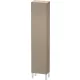 Duravit L-CUBE 176x40x24,3 cm-es, fali, 1 ajtós kiegészítő bútor láb nélkül, jobbos, matt len LC1170R7575