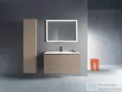 Duravit L-CUBE 176x40x24,3 cm-es, fali, 1 ajtós kiegészítő bútor láb nélkül, jobbos, matt len LC1170R7575