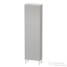 Duravit L-CUBE 176x50x24,3 cm-es, fali, 1 ajtós kiegészítő bútor láb nélkül, balos, matt betonszürke LC1171L0707
