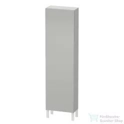   Duravit L-CUBE 176x50x24,3 cm-es, fali, 1 ajtós kiegészítő bútor láb nélkül, balos, matt betonszürke LC1171L0707