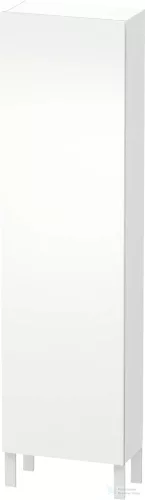 Duravit L-CUBE 176x50x24,3 cm-es, fali, 1 ajtós kiegészítő bútor láb nélkül, balos, matt fehér LC1171L1818