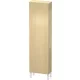 Duravit L-CUBE 176x50x24,3 cm-es, fali, 1 ajtós kiegészítő bútor láb nélkül, balos, mediterrán tölgy furnér LC1171L7171