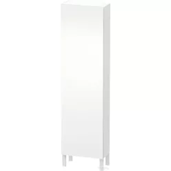   Duravit L-CUBE 176x50x24,3 cm-es, fali, 1 ajtós kiegészítő bútor láb nélkül, balos, szupermatt fehér LC1171L8484