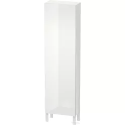   Duravit L-CUBE 176x50x24,3 cm-es, fali, 1 ajtós kiegészítő bútor láb nélkül, balos, lakkozott fényes fehér LC1171L8585