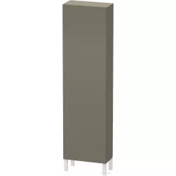   Duravit L-CUBE 176x50x24,3 cm-es, fali, 1 ajtós kiegészítő bútor láb nélkül, balos, lakkozott matt szatén szürke LC1171L9090