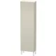 Duravit L-CUBE 176x50x24,3 cm-es, fali, 1 ajtós kiegészítő bútor láb nélkül, balos, matt taupe LC1171L9191