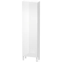   Duravit L-CUBE 176x50x24,3 cm-es, fali, 1 ajtós kiegészítő bútor láb nélkül, jobbos, fényes fehér LC1171R2222