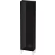 Duravit L-CUBE 176x50x24,3 cm-es, fali, 1 ajtós kiegészítő bútor láb nélkül, jobbos, lakkozott fényes fekete LC1171R4040