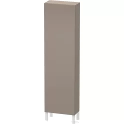   Duravit L-CUBE 176x50x24,3 cm-es, fali, 1 ajtós kiegészítő bútor láb nélkül, jobbos, matt bazalt  LC1171R4343