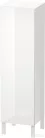 Duravit L-CUBE 132x40x36,3 cm-es, fali, 1 ajtós félmagas bútor láb nélkül, balos, fényes fehér LC1178L2222