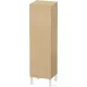 Duravit L-CUBE 132x40x36,3 cm-es, fali, 1 ajtós félmagas bútor láb nélkül, jobbos, natúr tölgy LC1178R3030