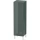 Duravit L-CUBE 132x40x36,3 cm-es, fali, 1 ajtós félmagas bútor láb nélkül, jobbos, lakkozott fényes dolomitszürke LC1178R3838