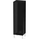 Duravit L-CUBE 132x40x36,3 cm-es, fali, 1 ajtós félmagas bútor láb nélkül, jobbos, lakkozott fényes fekete LC1178R4040