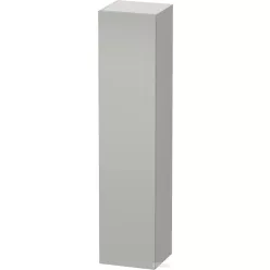   Duravit L-CUBE 176x40x36,3 cm-es, 1 ajtós szekrény láb nélkül, balos, matt betonszürke LC1180L0707